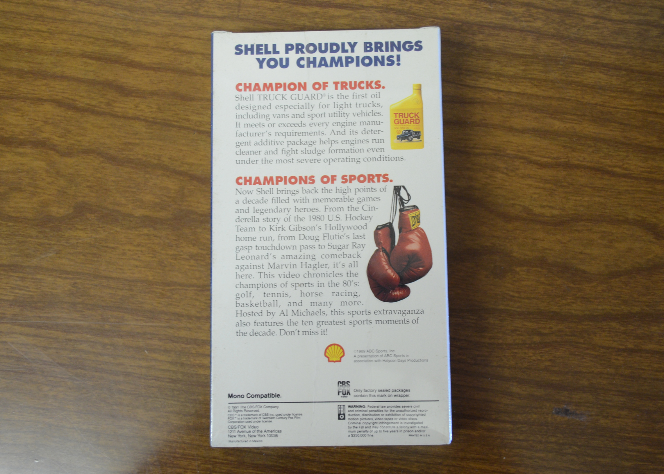 Collection of Sports VHS tapes and Cards EBTH